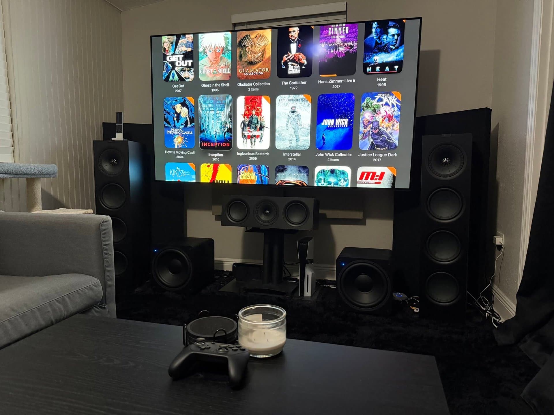 Dedicated Home Theater — 7.2 system