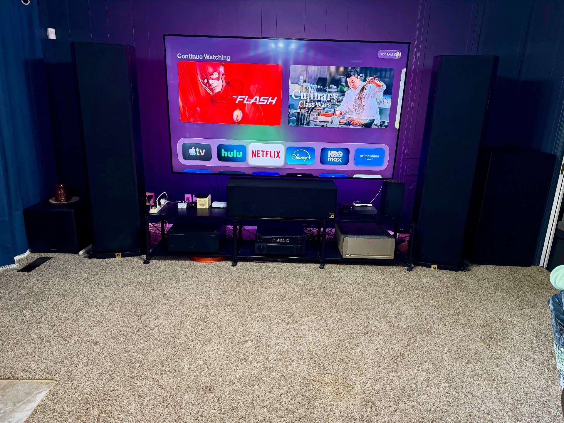 Den Dedicated Theater Room — 7.2.4 system