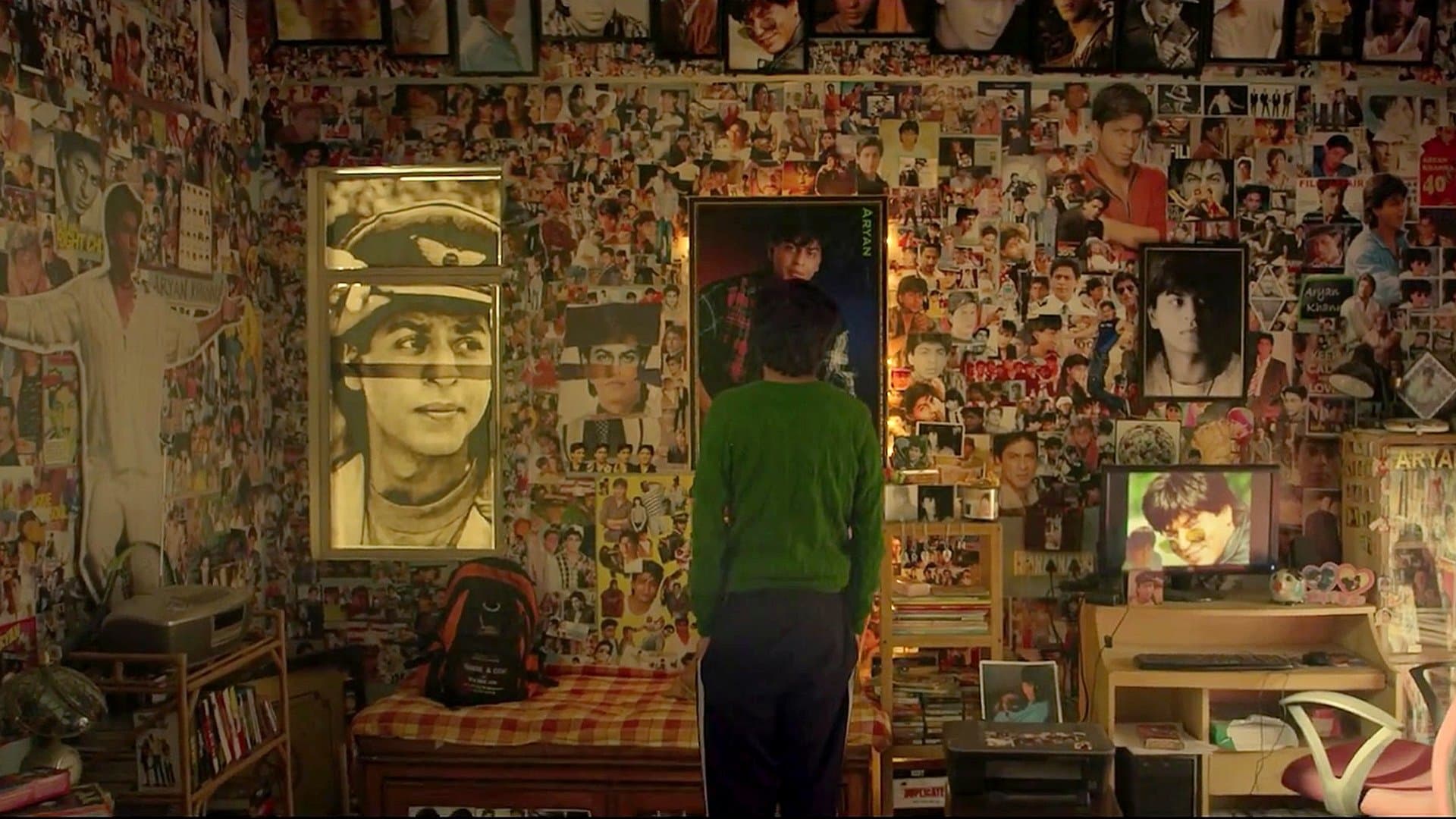 Fan backdrop